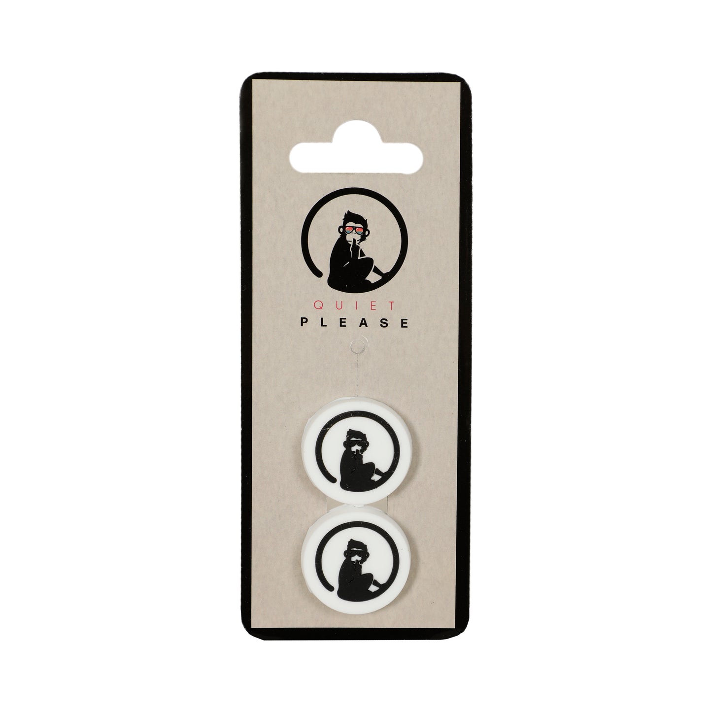 Quiet Please Antivibradores Pack De 2-Blanco Quiet Please Antivibradores Pack De 2-Blanco