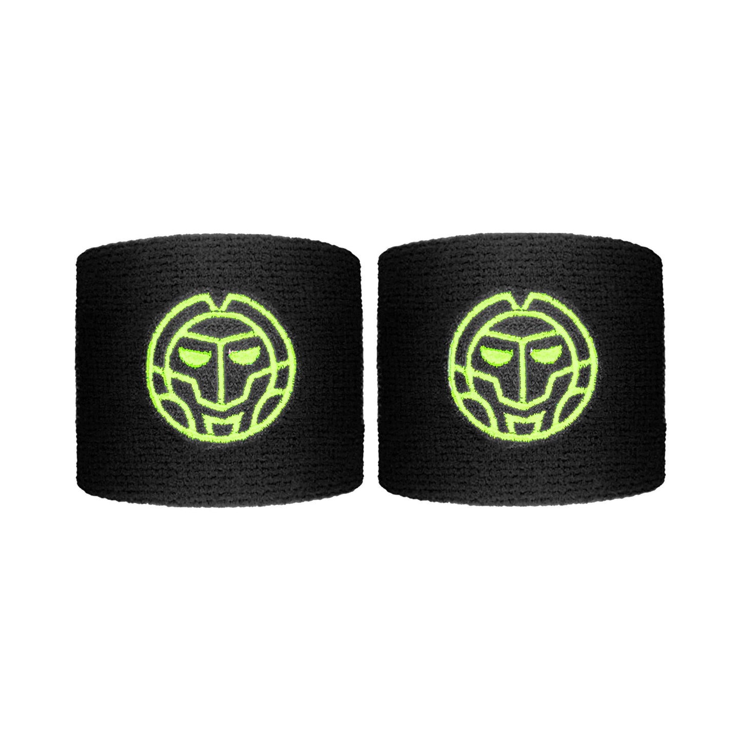 BIDI BADU Night Flash Cinta para sudor Pack de 2 corto - negro, amarillo neón BIDI BADU Night Flash Cinta para sudor Pack de 2 corto - negro, amarillo neón