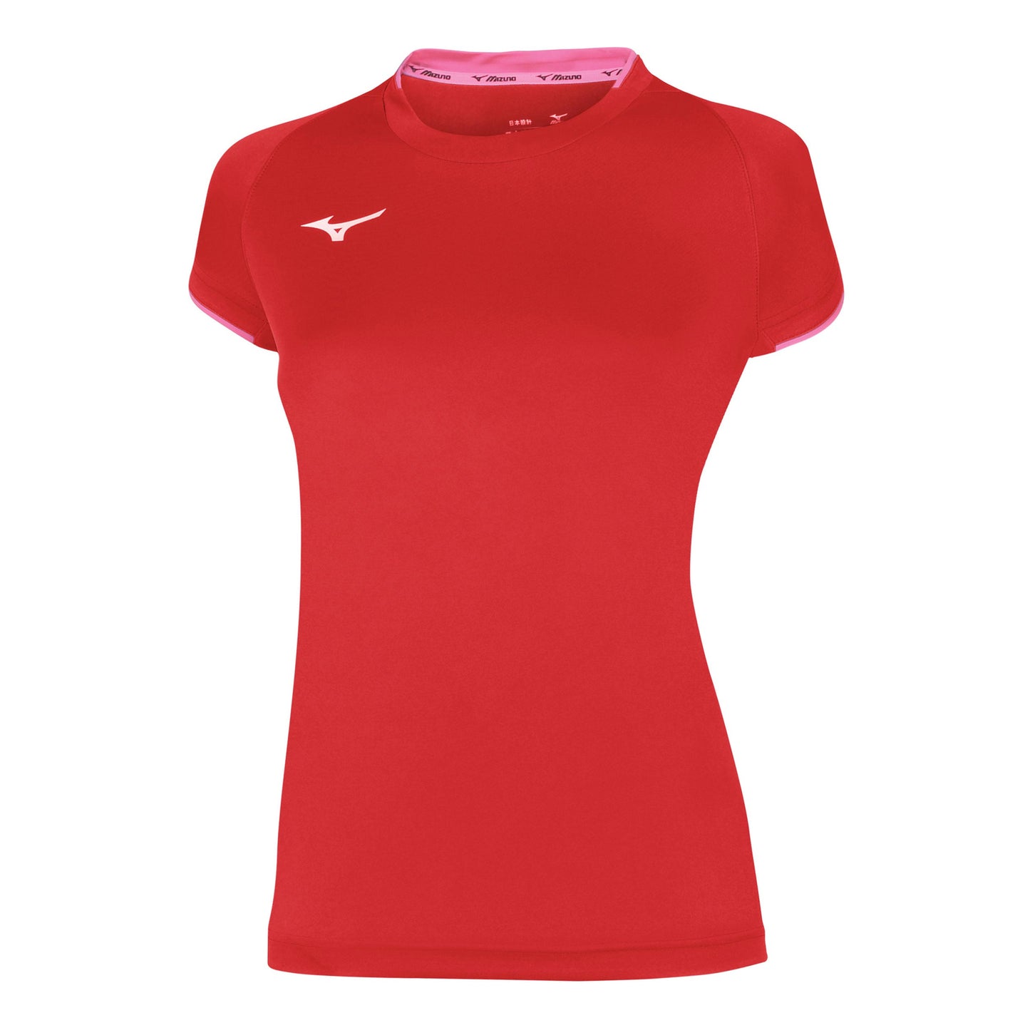 Mizuno Core Camiseta de manga corta Mujeres - rojo, rosa Mizuno Core Camiseta de manga corta Mujeres - rojo, rosa