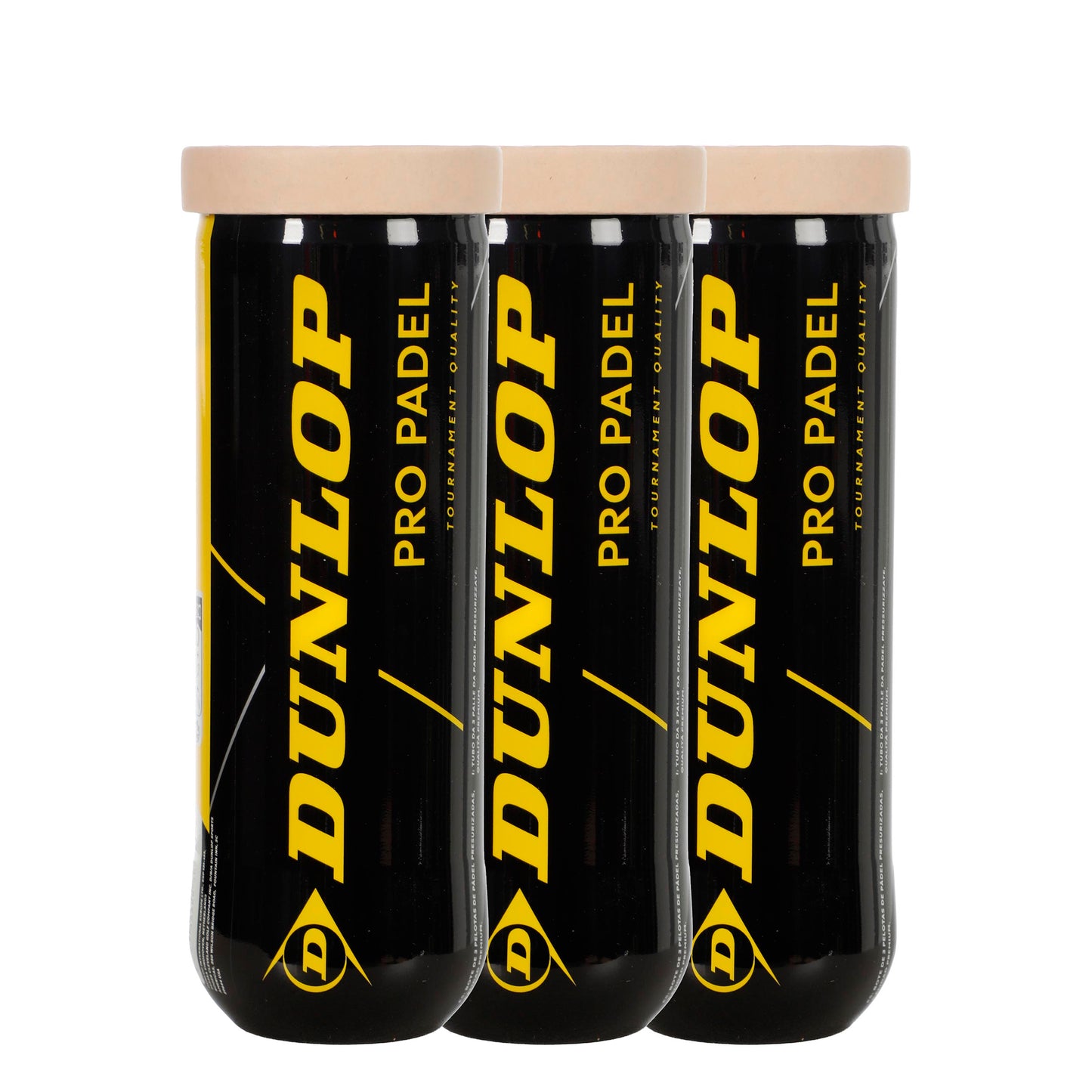 Dunlop 3 botes de 3 pelotas Pro Dunlop 3 botes de 3 pelotas Pro