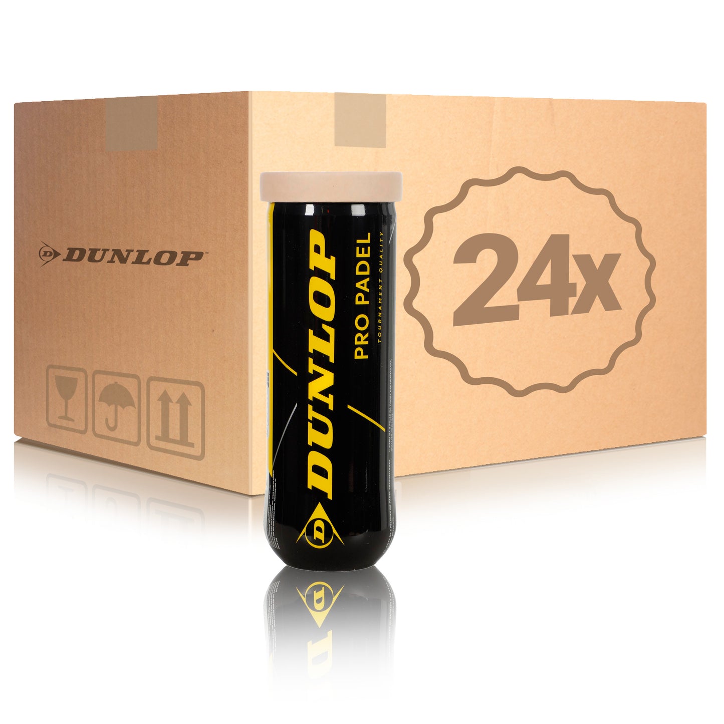 Dunlop 24 botes de 3 pelotas Dunlop 24 botes de 3 pelotas