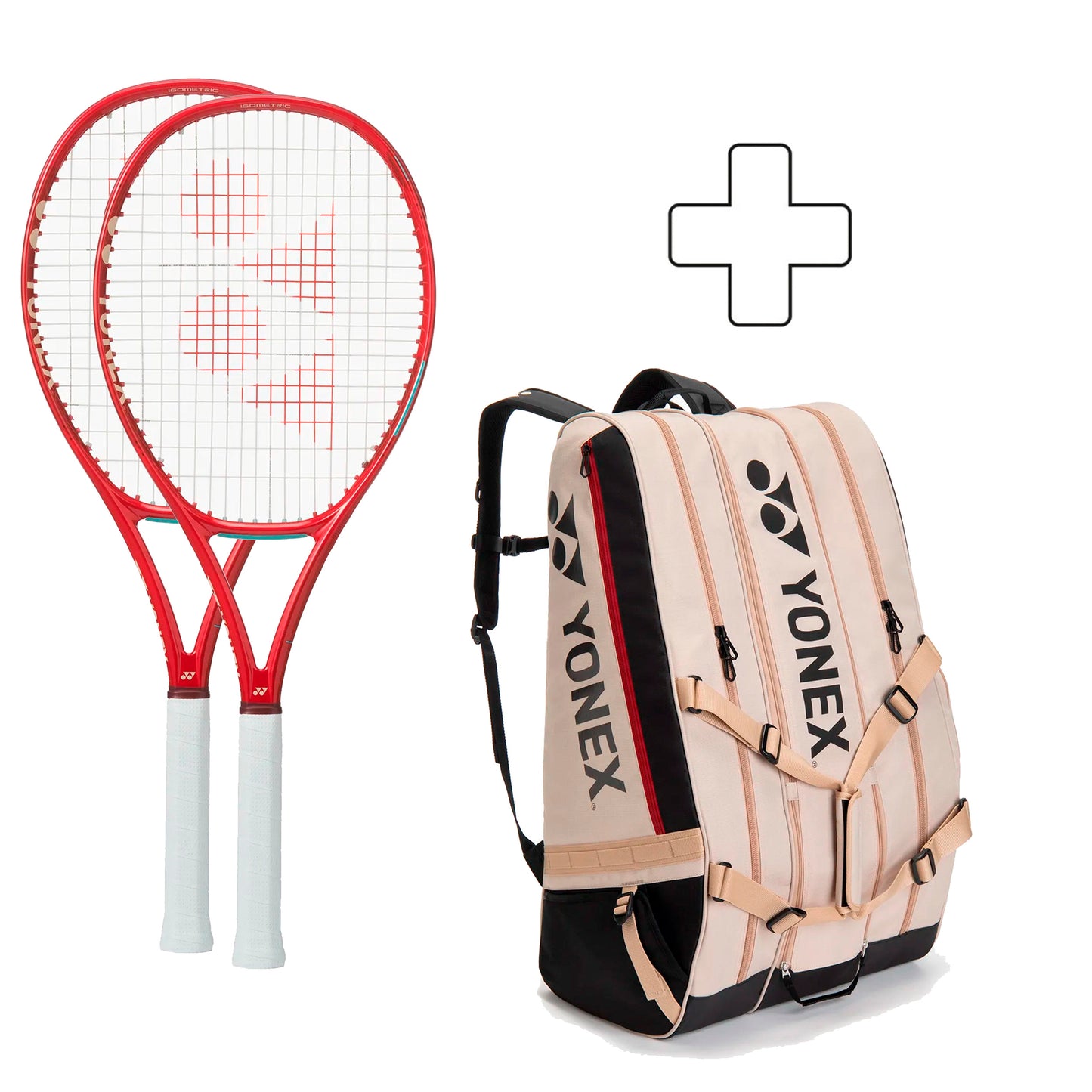 Yonex 2 x VCore 100 (2026) Más raquetera Yonex 2 x VCore 100 (2026) Más raquetera