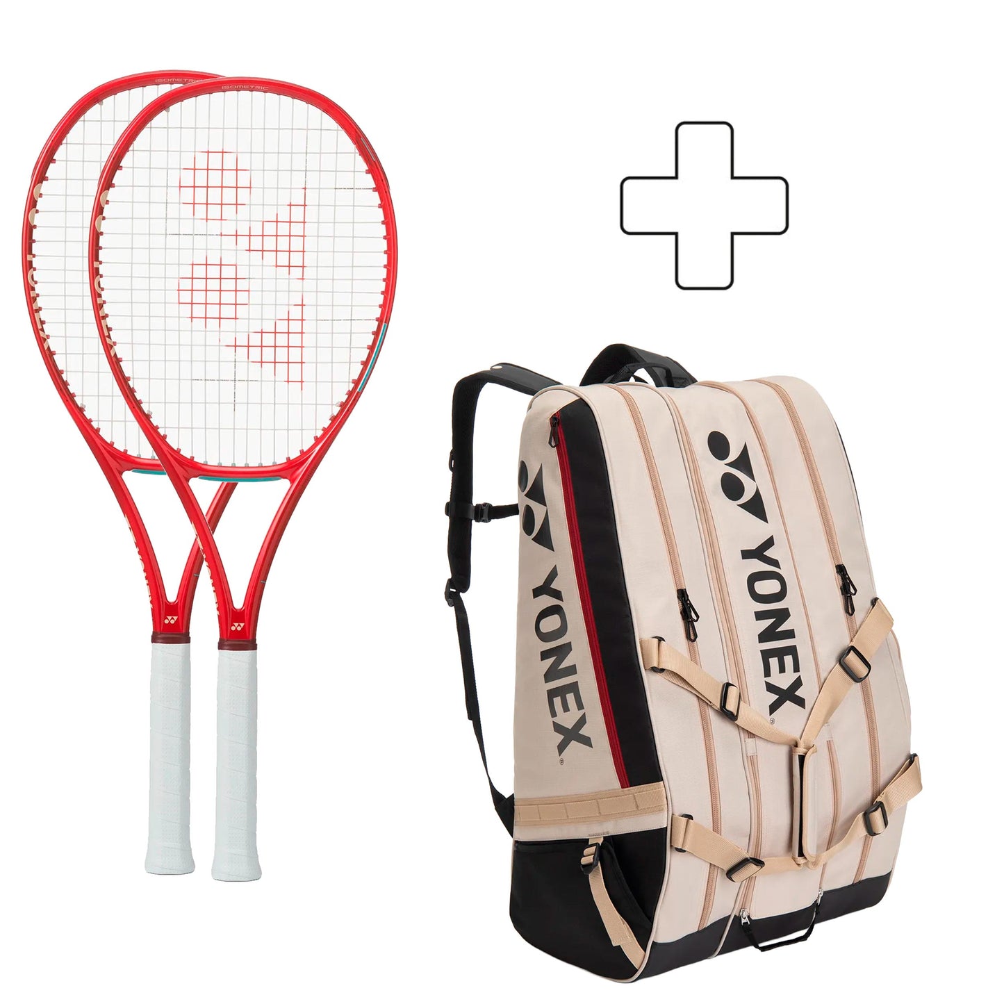 Yonex 2 x VCORE 98 (2026) Más raquetera Yonex 2 x VCORE 98 (2026) Más raquetera