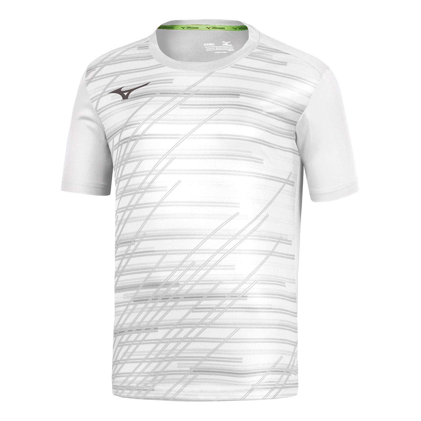 Mizuno Team Chiba Camiseta de manga corta Hombres-blanco Mizuno Team Chiba Camiseta de manga corta Hombres-blanco