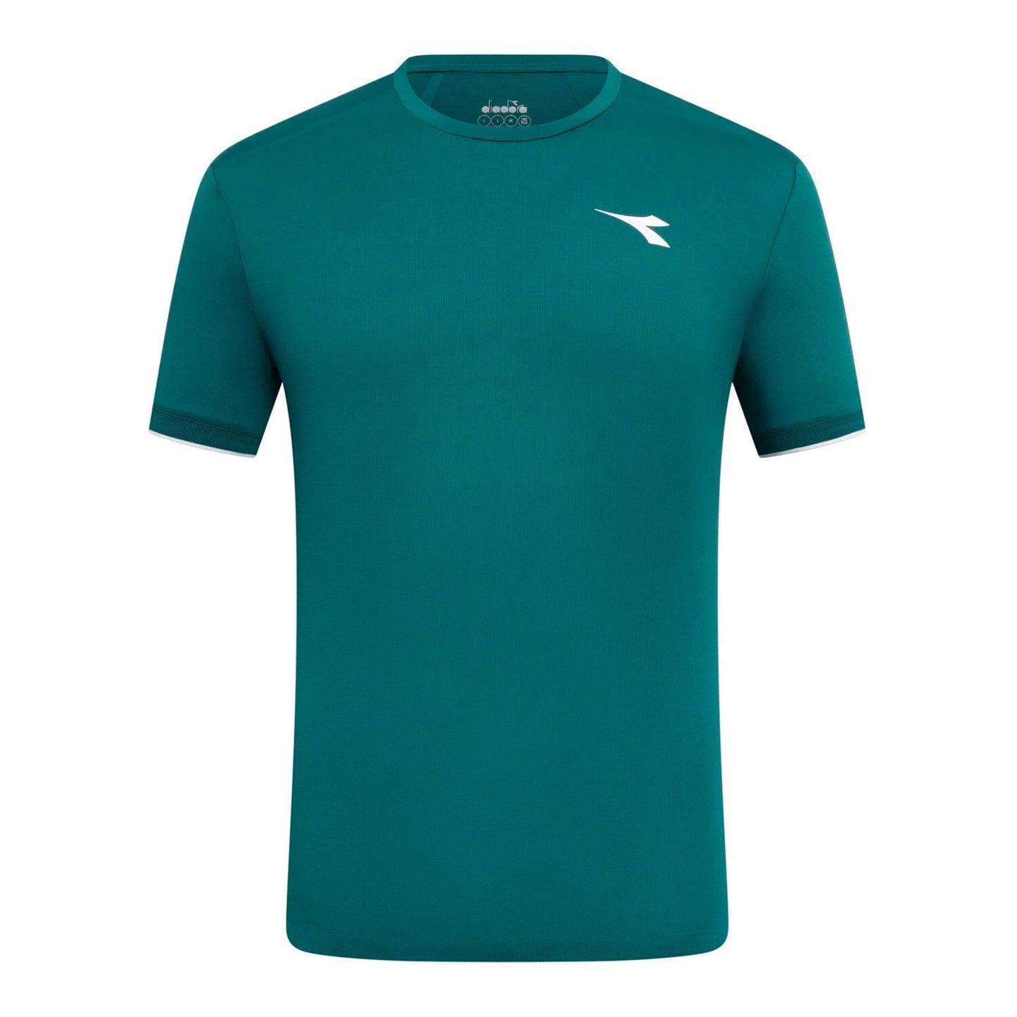 Diadora Match Camiseta de manga corta Hombres-verde oscuro Diadora Match Camiseta de manga corta Hombres-verde oscuro