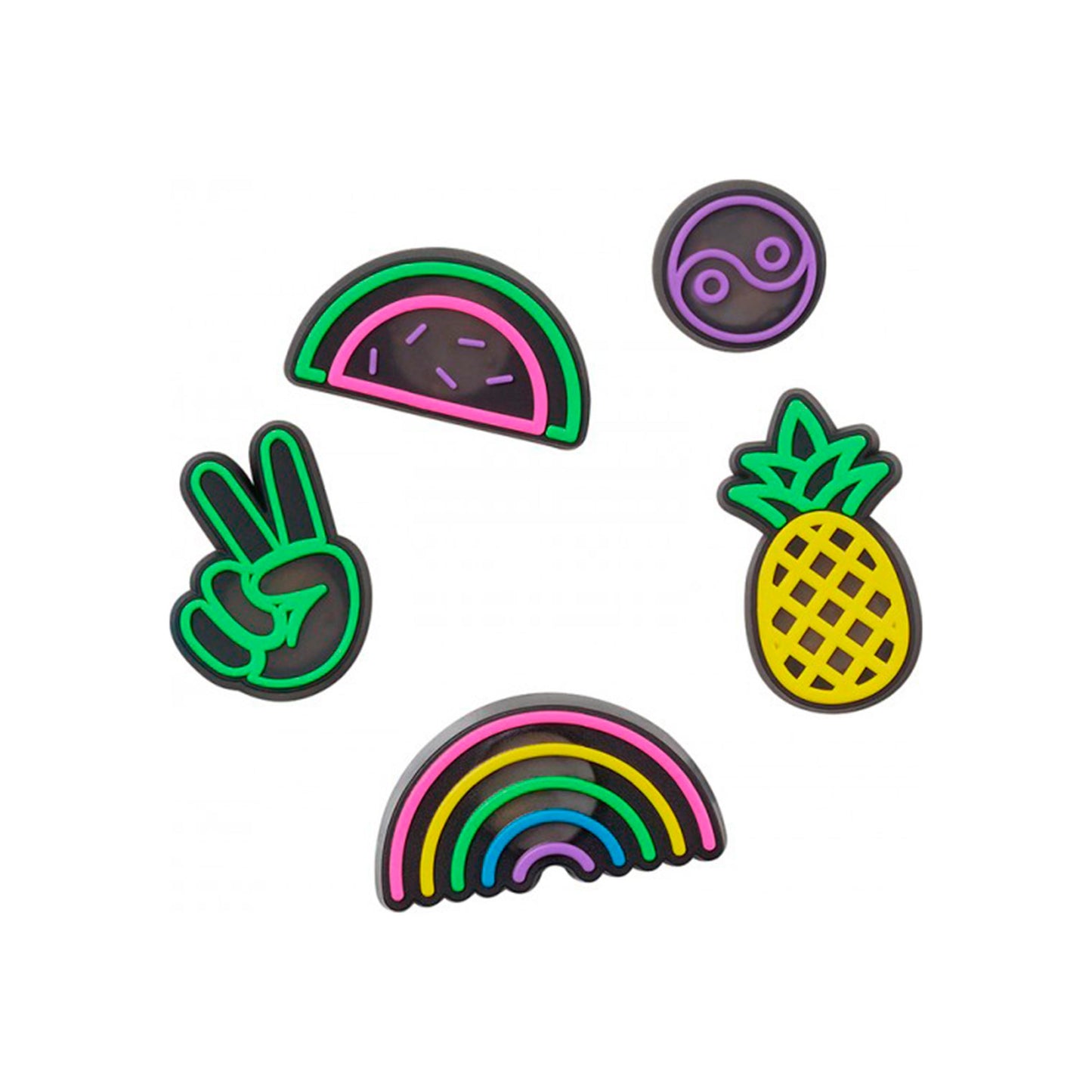 Crocs Lights Up Fun Sonstiges Pack de 5 Unisex - multicolor Crocs Lights Up Fun Sonstiges Pack de 5 Unisex - multicolor