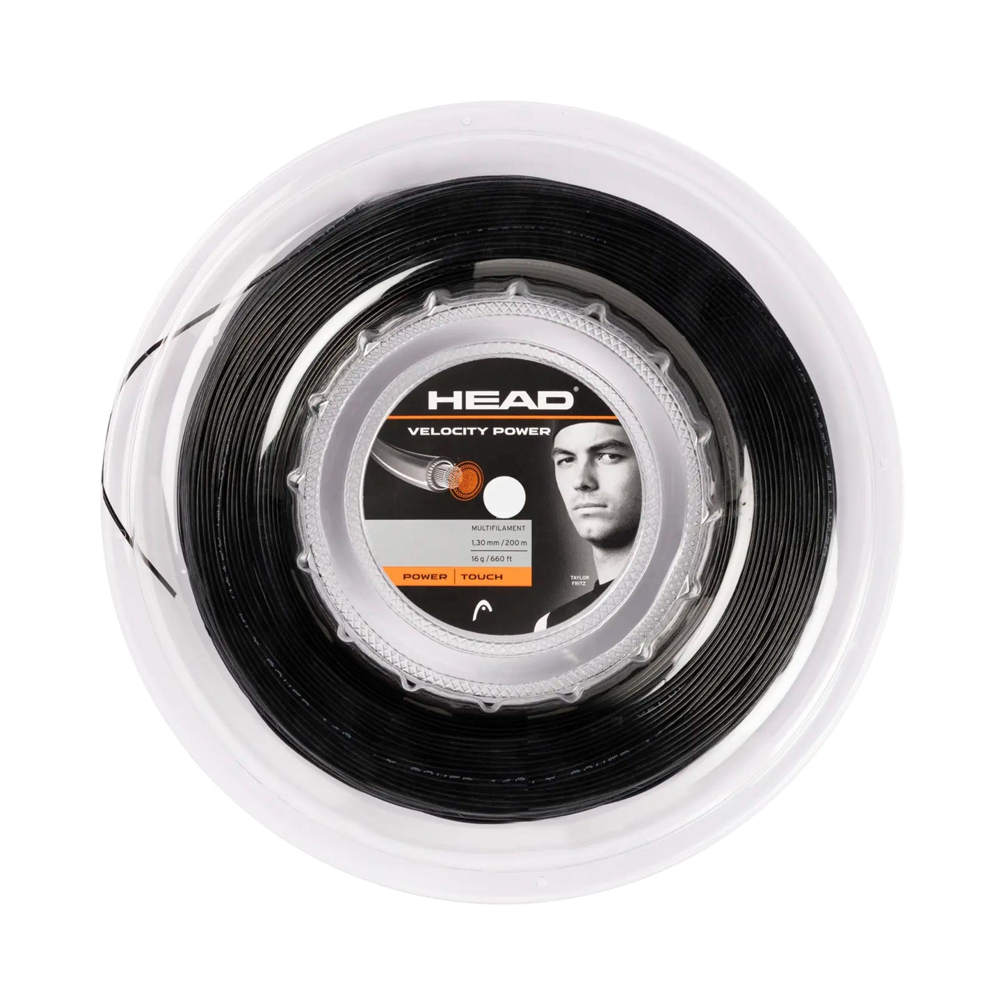 HEAD Velocity MLT Power Bobinas de cordaje 200m - negro HEAD Velocity MLT Power Bobinas de cordaje 200m - negro
