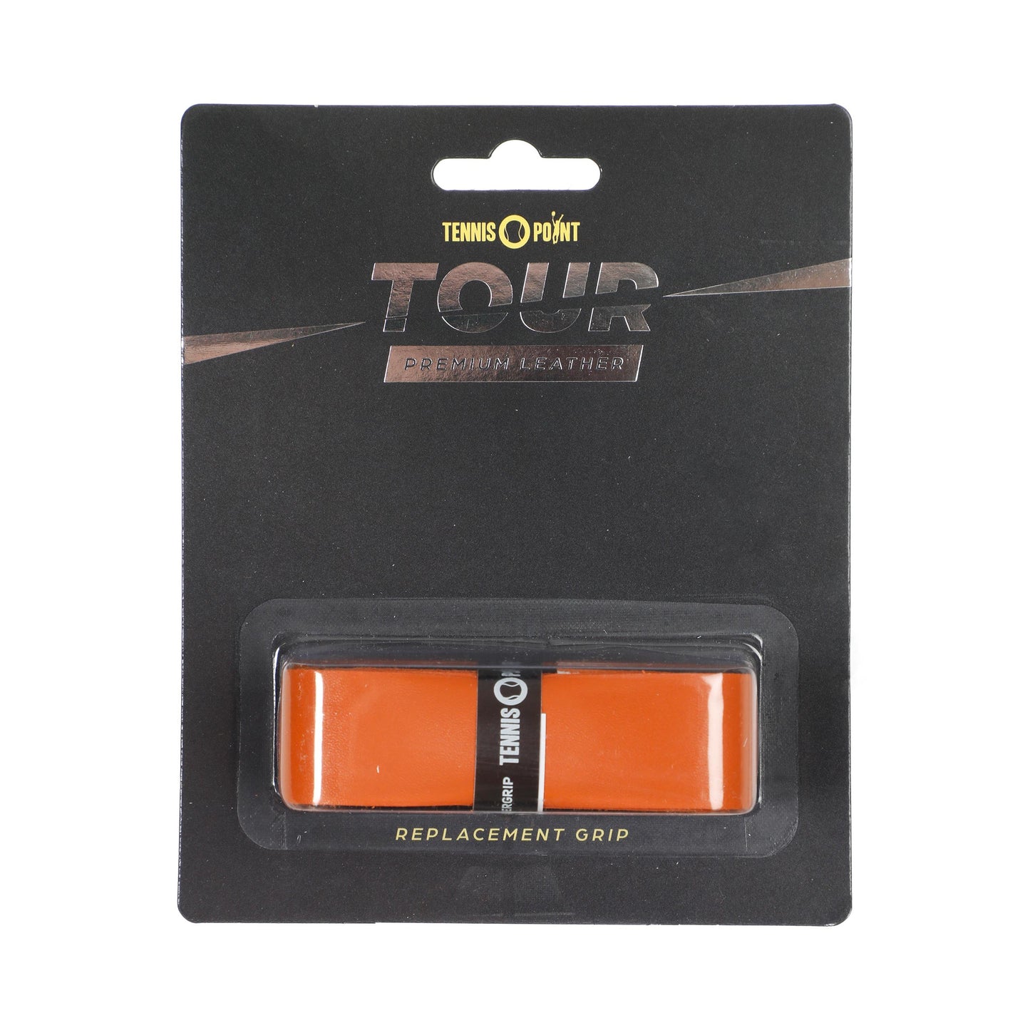Tennis-Point Tour Leather Replacement Grip Pack de 1 - marrón Tennis-Point Tour Leather Replacement Grip Pack de 1 - marrón