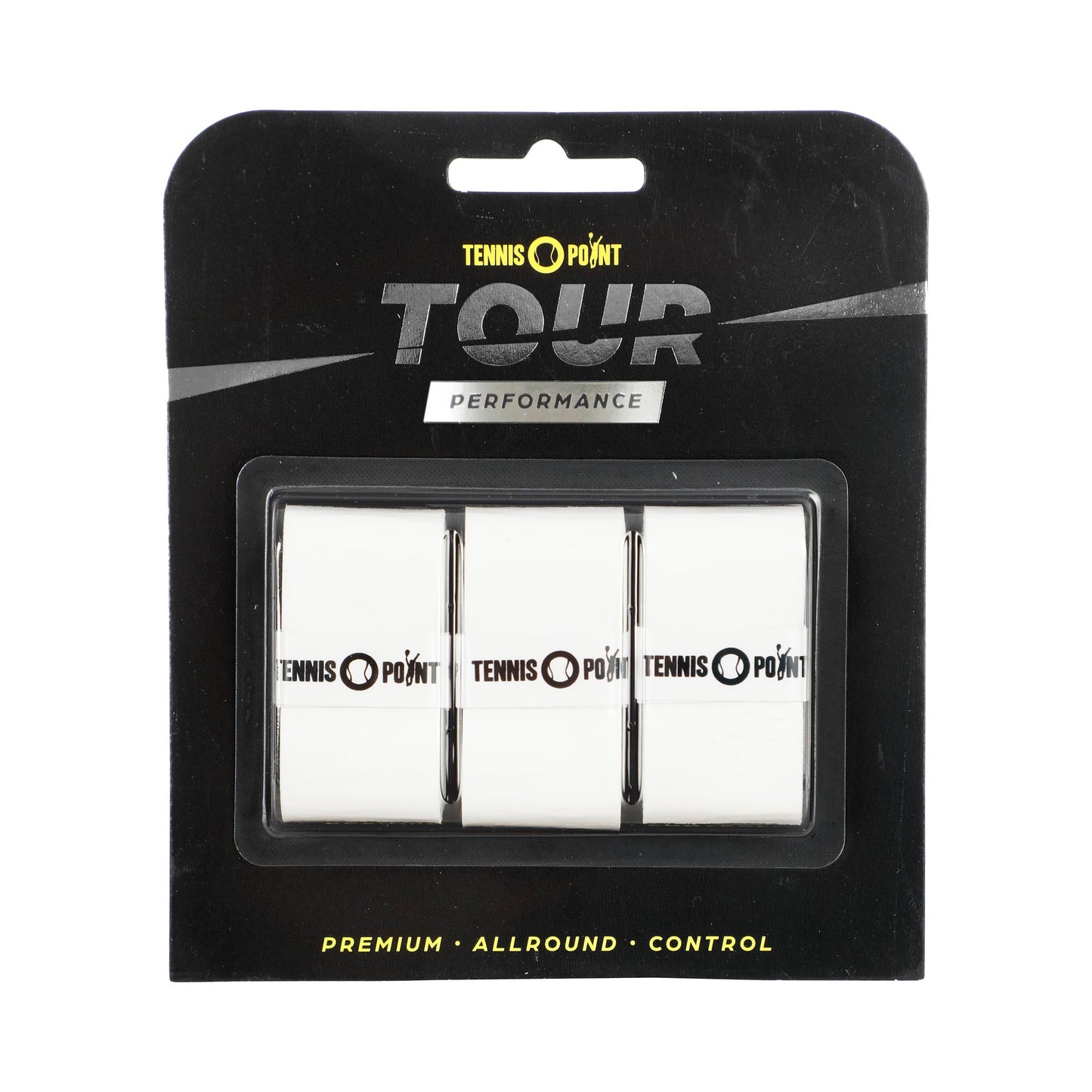 Tennis-Point Tour Performance Pack de 3 - blanco Tennis-Point Tour Performance Pack de 3 - blanco