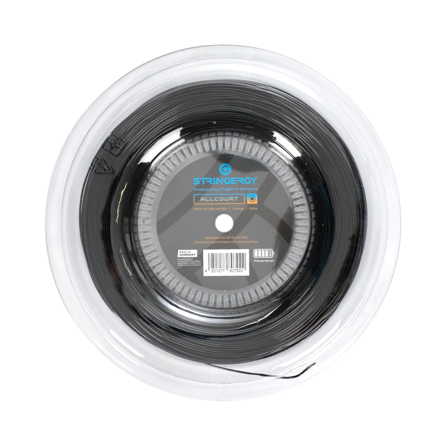 Stringergy Allcourt Bobinas de cordaje 220m - negro Stringergy Allcourt Bobinas de cordaje 220m - negro