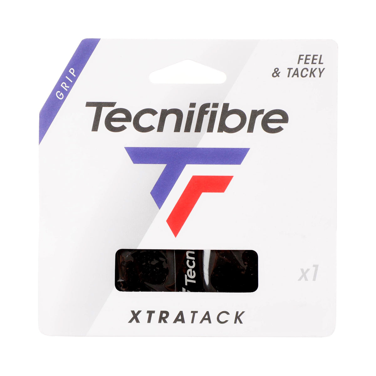 Tecnifibre X-Tra Tack Pack de 1 - negro Tecnifibre X-Tra Tack Pack de 1 - negro