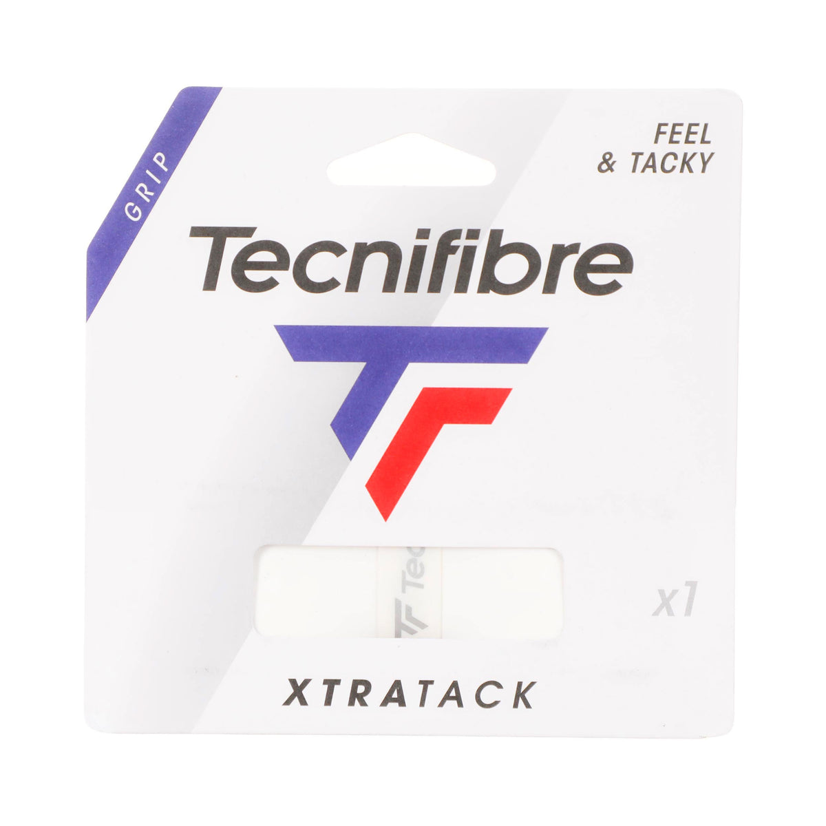 Tecnifibre X-Tra Tack Pack de 1 - blanco Tecnifibre X-Tra Tack Pack de 1 - blanco