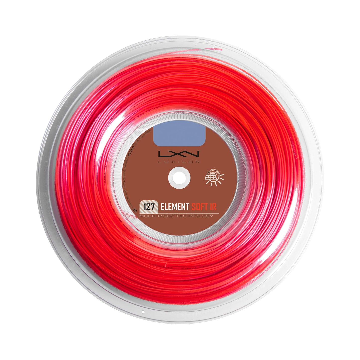Luxilon Element Bobinas de cordaje 200m - rojo Luxilon Element Bobinas de cordaje 200m - rojo