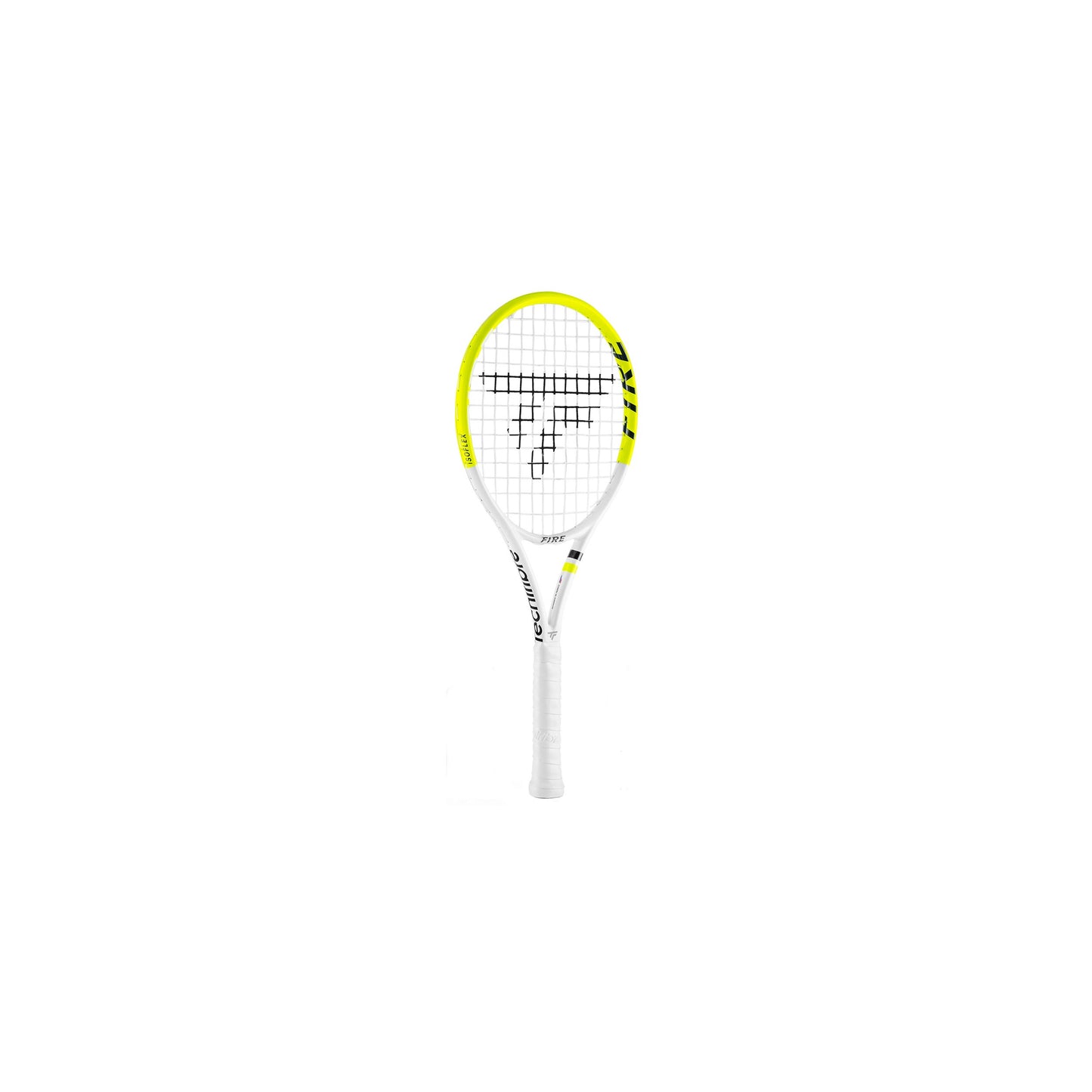 Tecnifibre Fire Mini Racket Llavero - blanco, amarillo Tecnifibre Fire Mini Racket Llavero - blanco, amarillo
