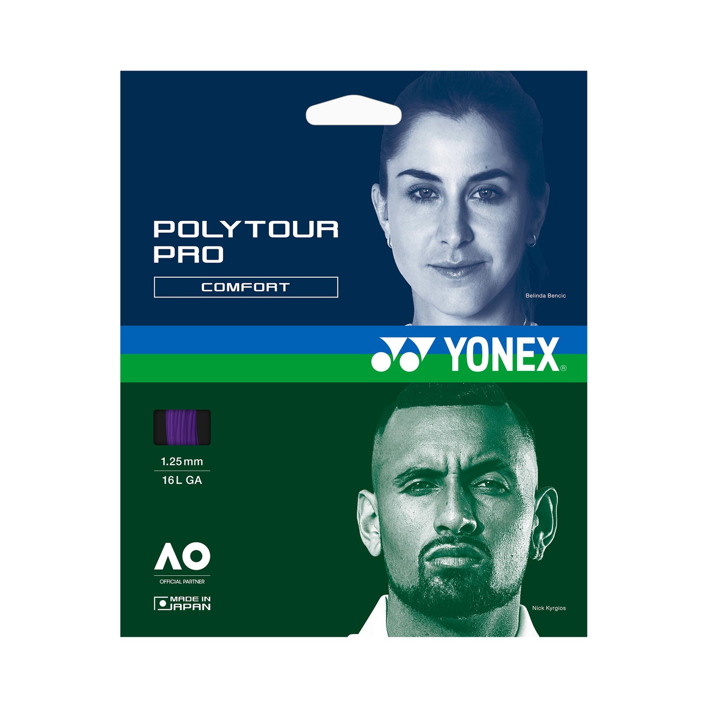 Yonex Poly Tour Pro Midnight Purple Sets Individuales 12m - azul oscuro Yonex Poly Tour Pro Midnight Purple Sets Individuales 12m - azul oscuro