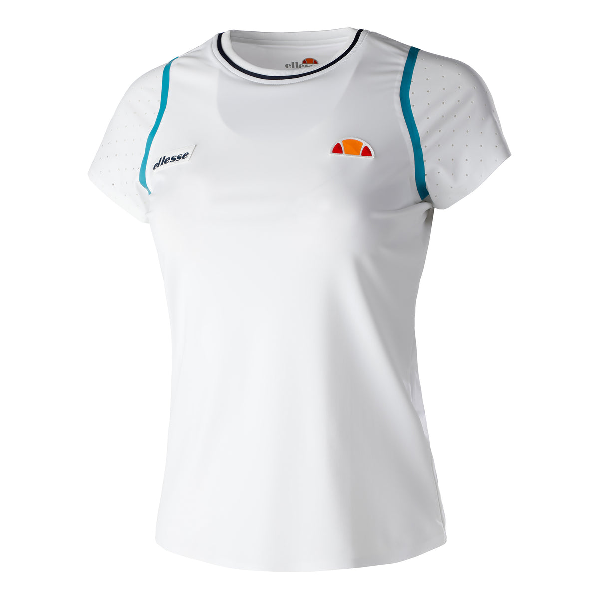Ellesse Guscio Camiseta de manga corta Mujeres - blanco, azul