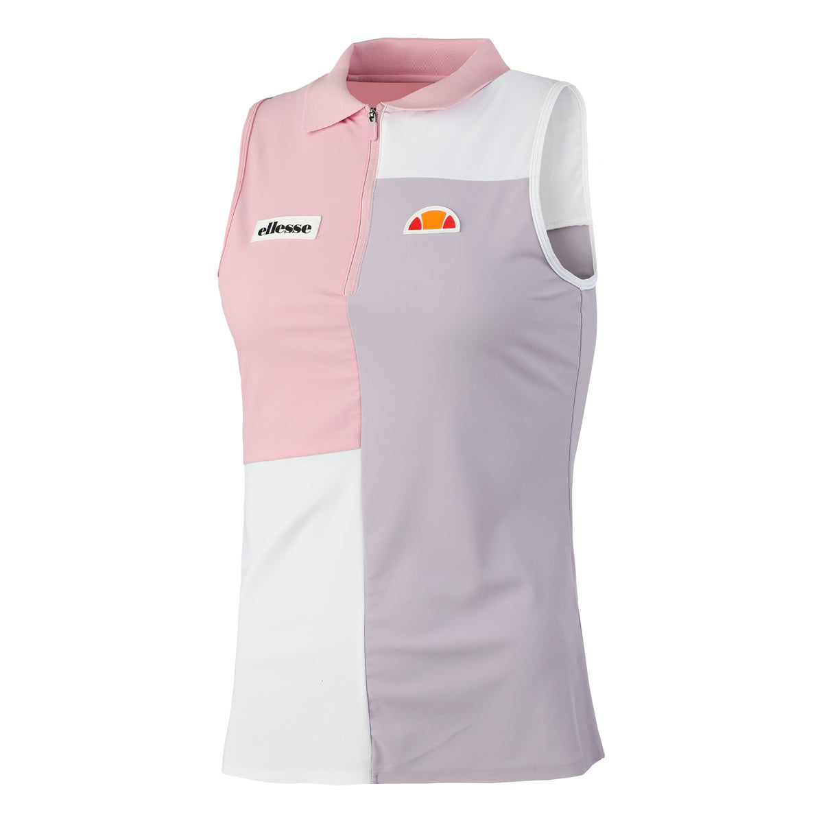Ellesse Gisela Polo Mujeres - lila, blanco
