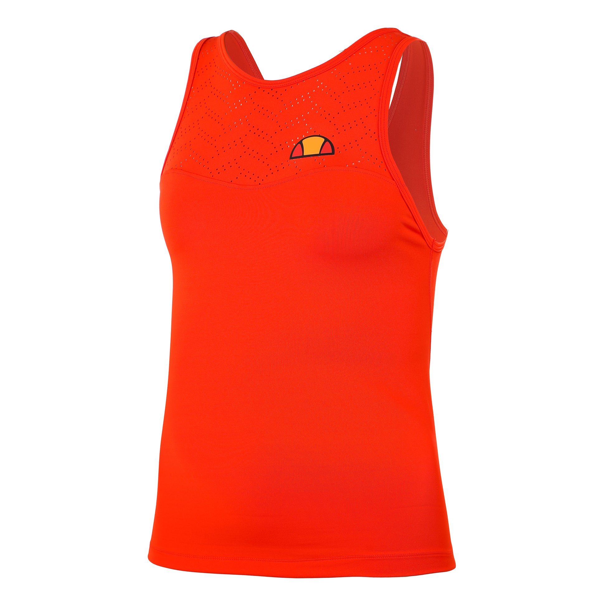 Ellesse Carbonate Camiseta de tirantes Mujeres - naranja,
