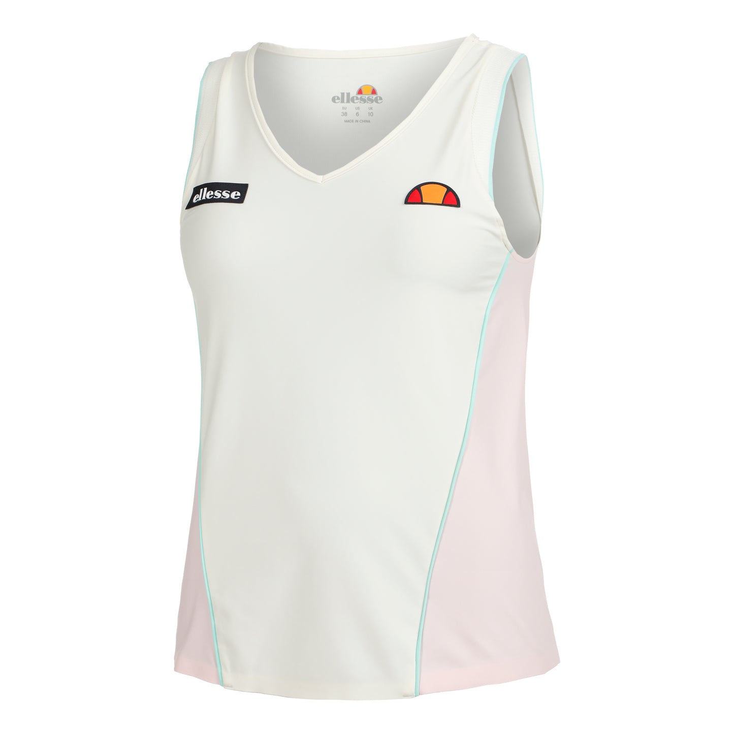 Ellesse Moltedo Camiseta de tirantes Mujeres - crema, rosa
