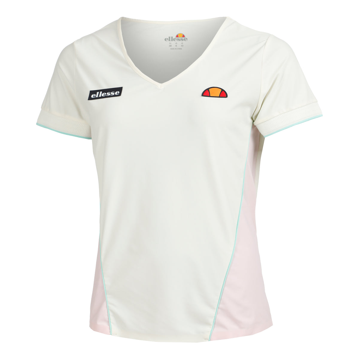 Ellesse Gilli Camiseta de manga corta Mujeres - crema, rosa