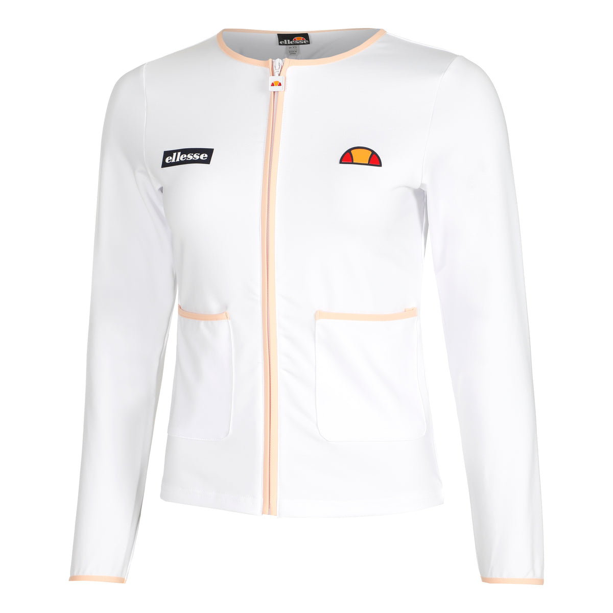 Ellesse Cressida Camiseta de manga larga Mujeres - blanco, albaricoque