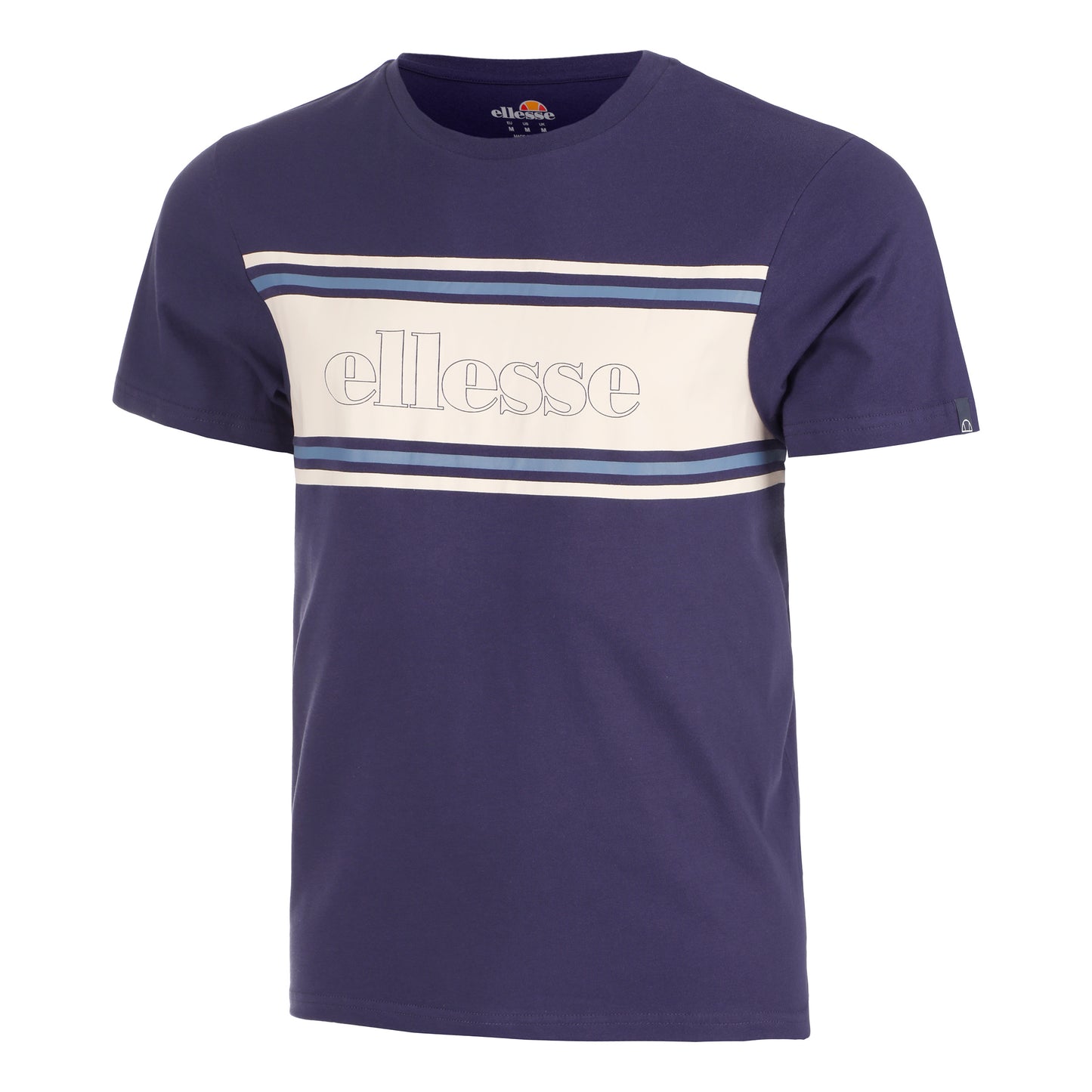 Ellesse Avalon Camiseta De Manga Corta Hombres-Azul Oscuro