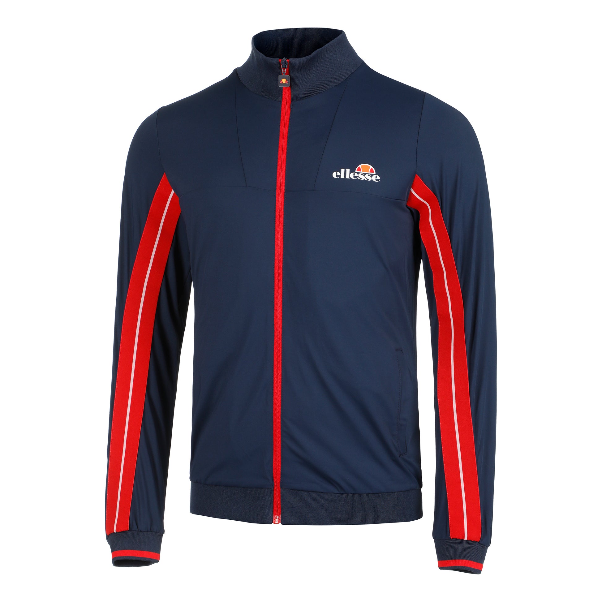 Ellesse Lyndon Chaqueta de entrenamiento Hombres - azul oscuro, rojo