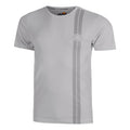 Massina Camiseta De Manga Corta Hombres-Gris