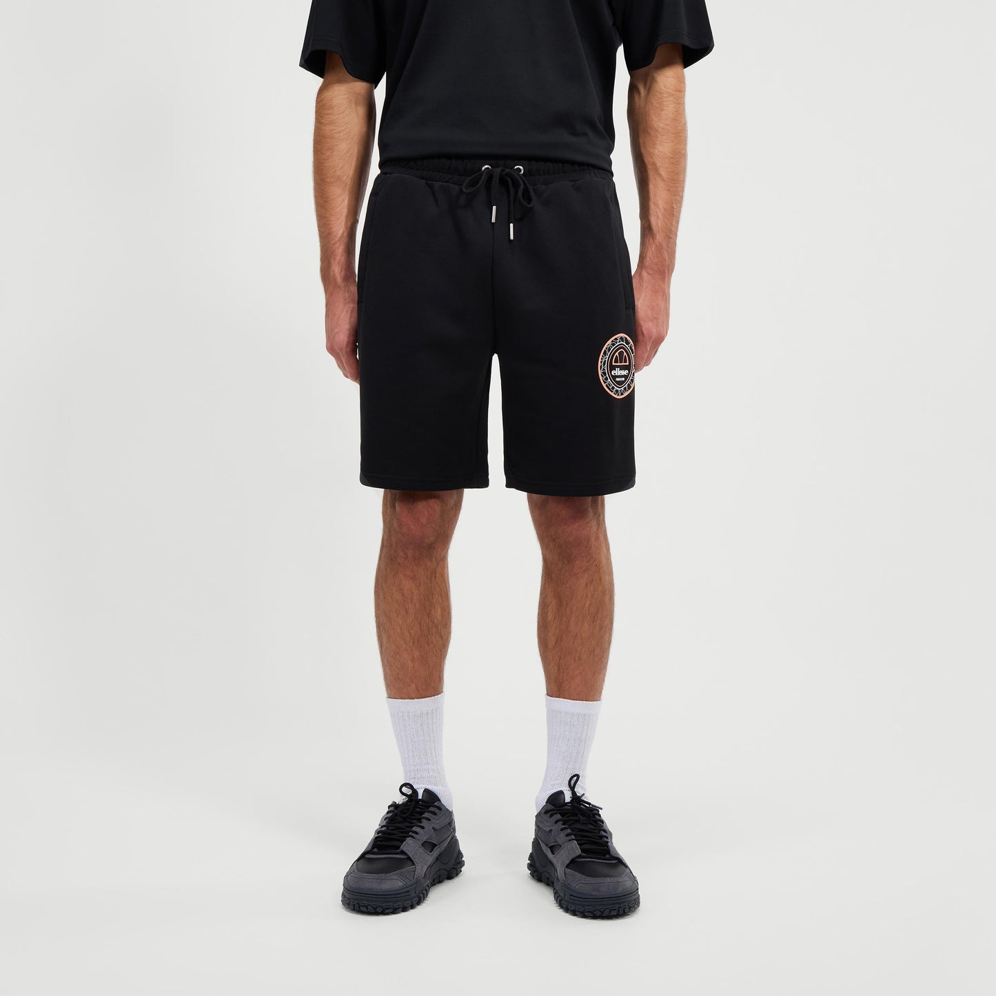 Ellesse Tramonti Shorts Hombres-Negro