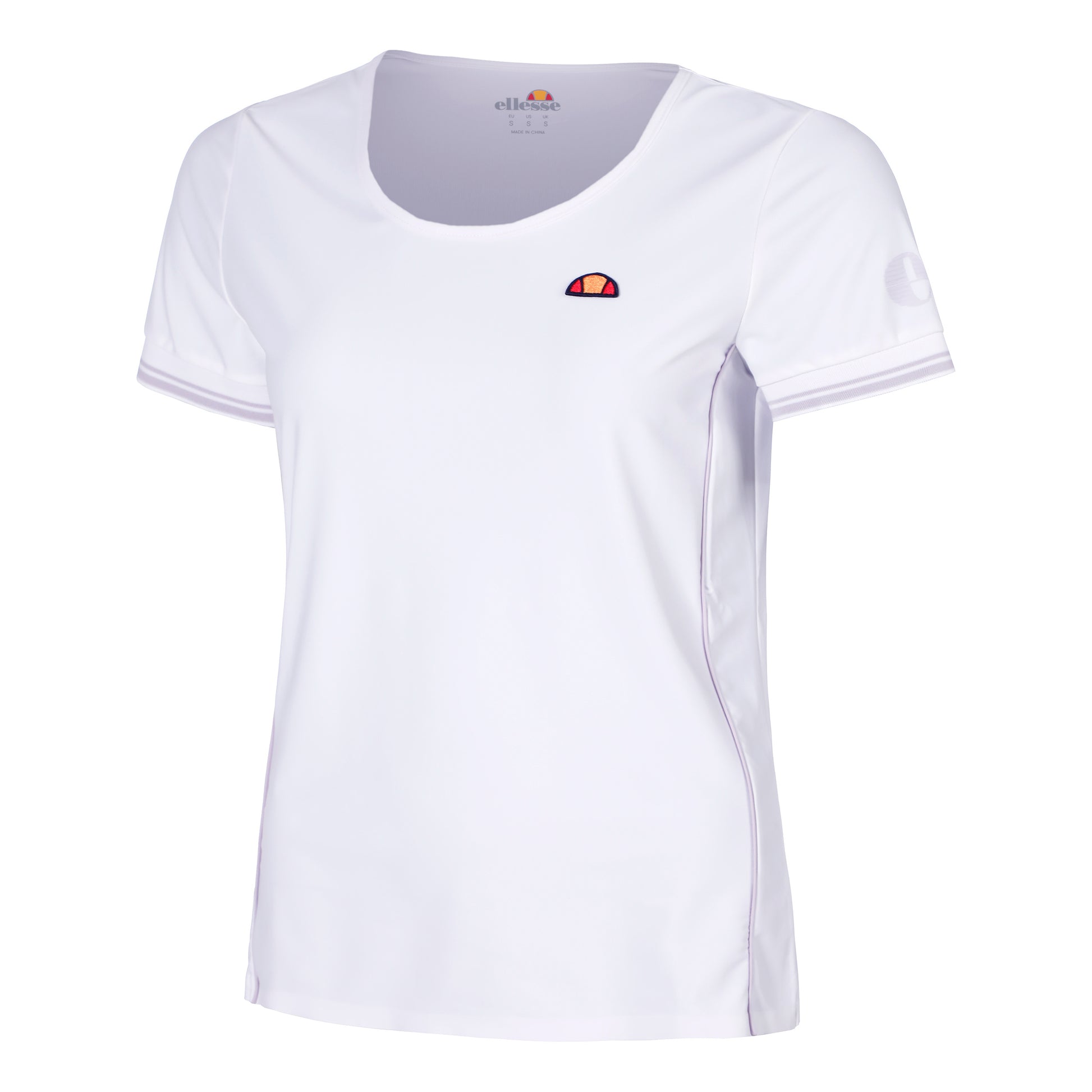Ellesse Hawthorn Camiseta De Manga Corta Mujeres-Blanco