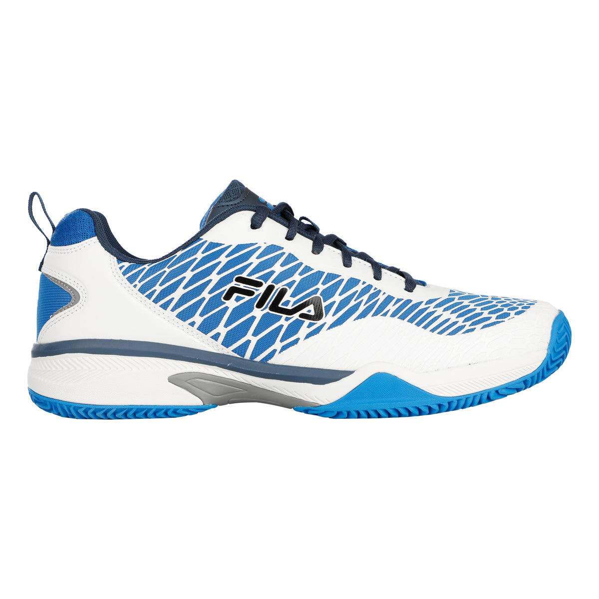 Fila Vicente Zapatilla tierra batida Hombres - azul, blanco