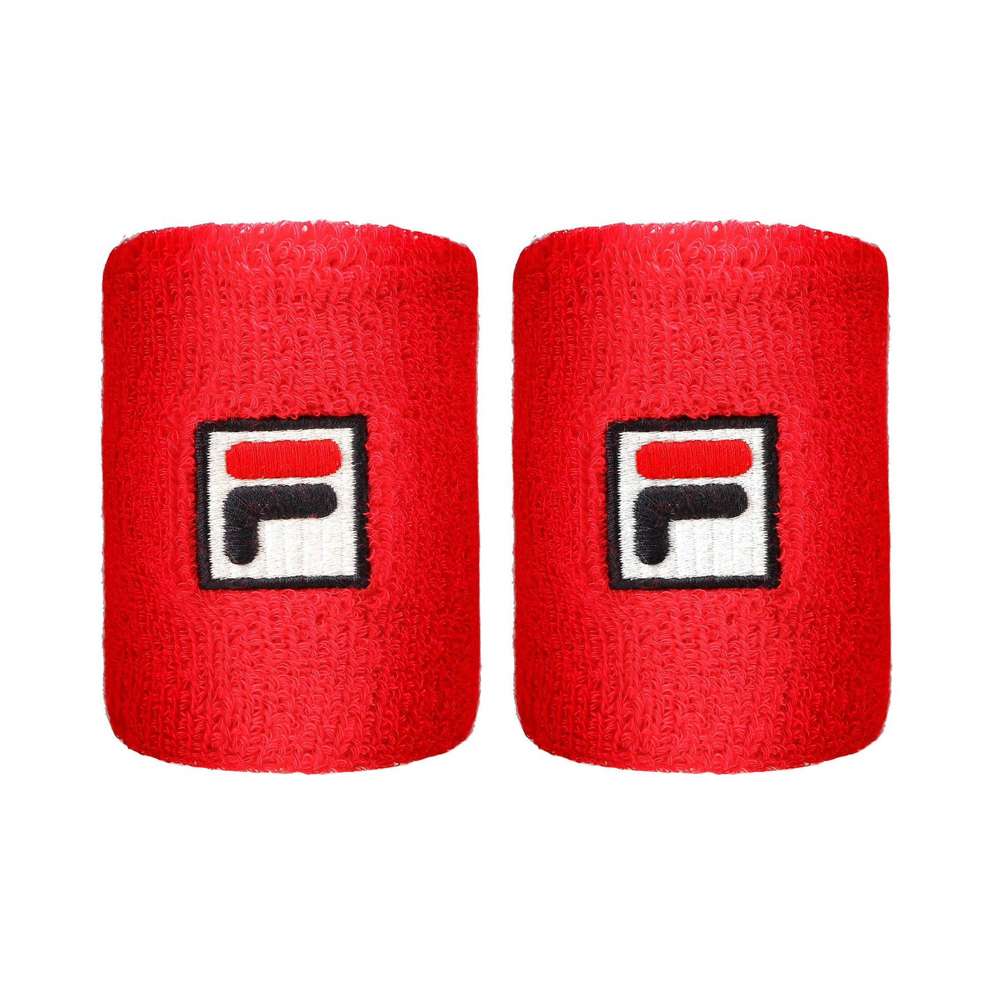 Fila Osten Cinta para sudor Pack de 2 Unisex - rojo, blanco