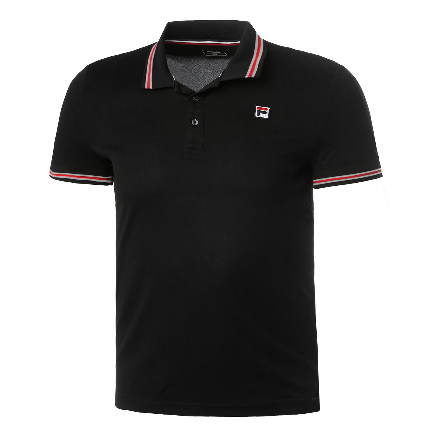 Fila Piro Polo Hombres-Negro,Rojo