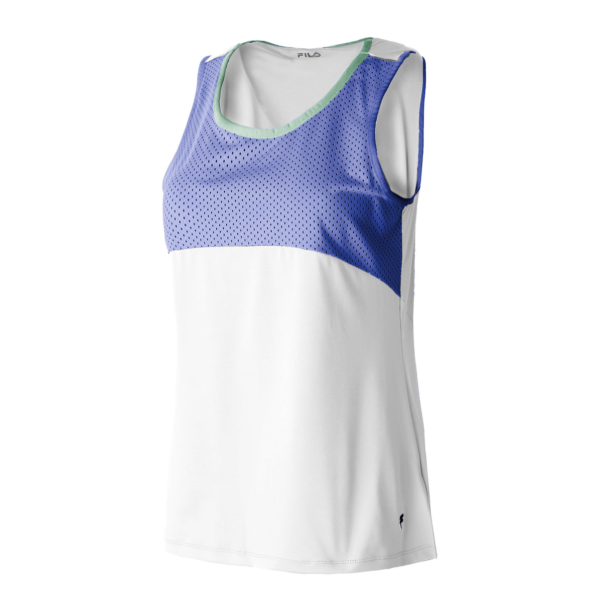 Fila Alicia Camiseta de tirantes Mujeres - blanco, azul