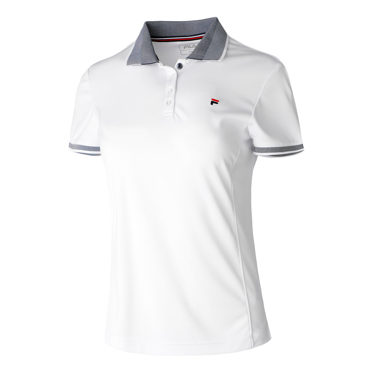 Fila Emma Polo Mujeres - blanco, gris
