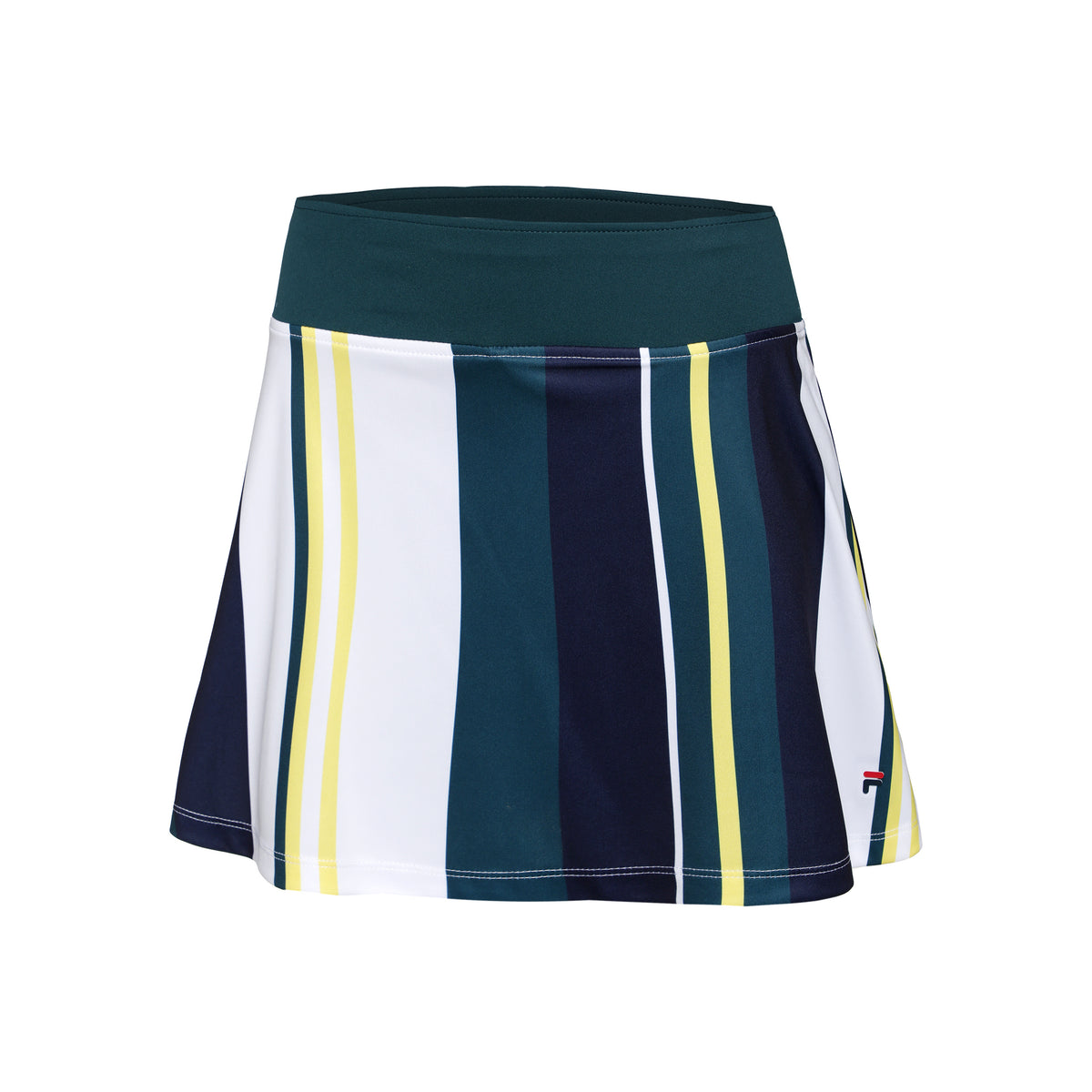 Fila Elliot Falda Mujeres - blanco, verde oscuro