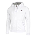 Robin Sudadera con cremallera Hombres - blanco,