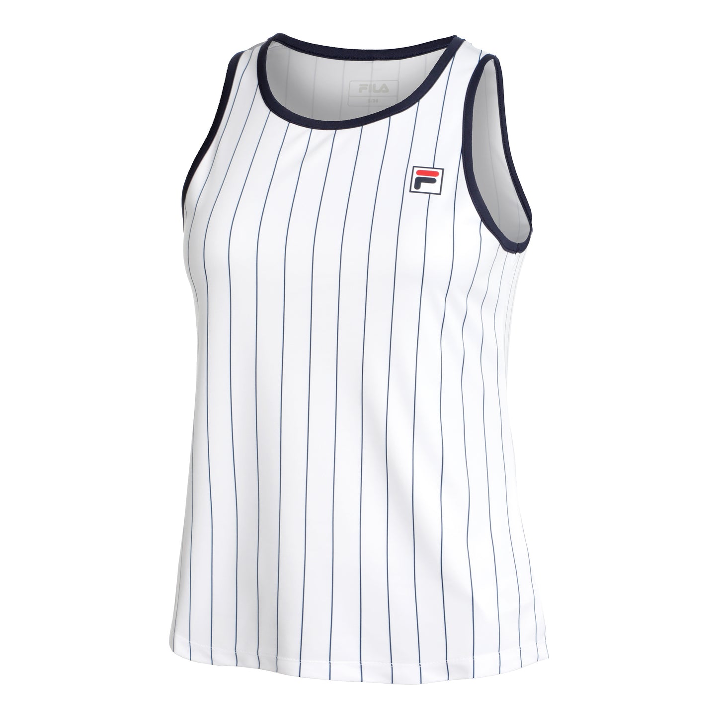 Fila Alma Camiseta de tirantes Mujeres - blanco, azul oscuro