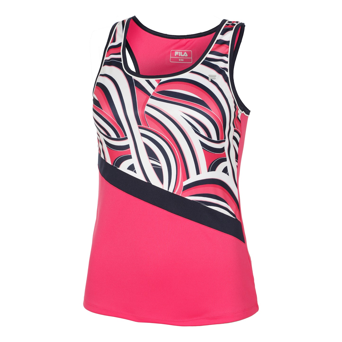 Fila Maria Camiseta de tirantes Mujeres - rosa, multicolor