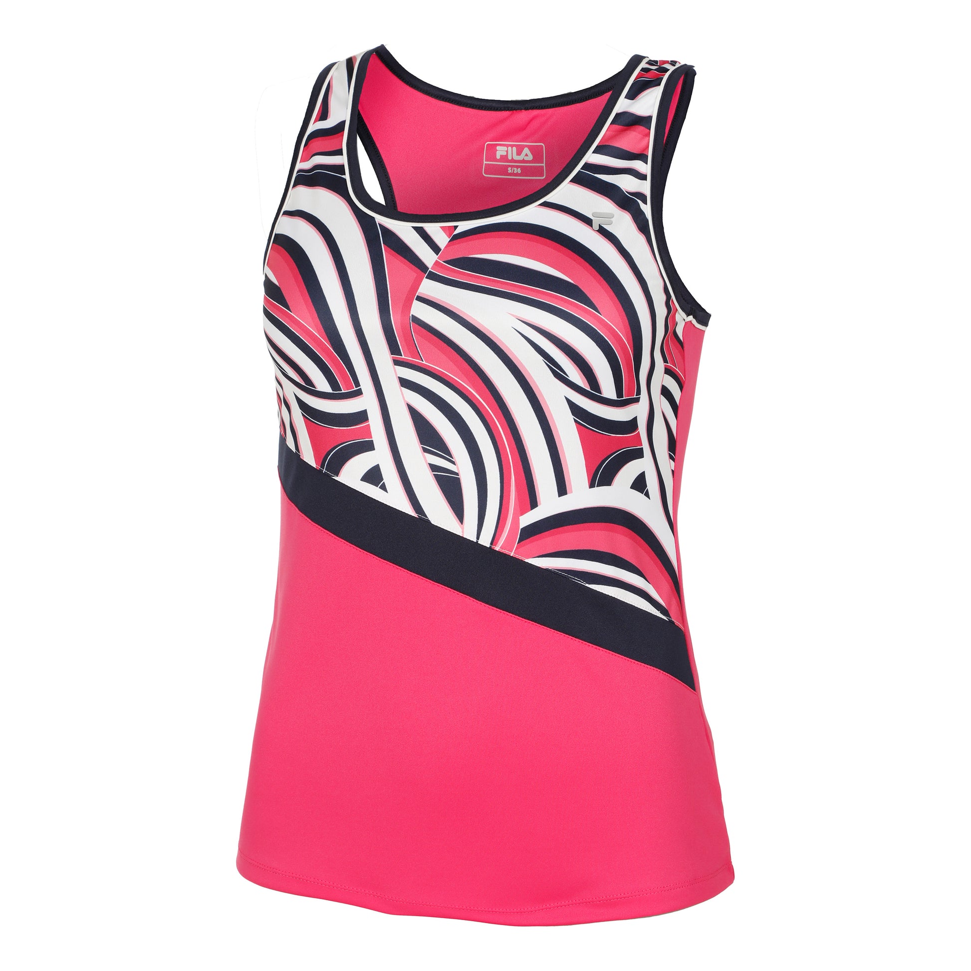 Fila Maria Camiseta de tirantes Mujeres - rosa, multicolor
