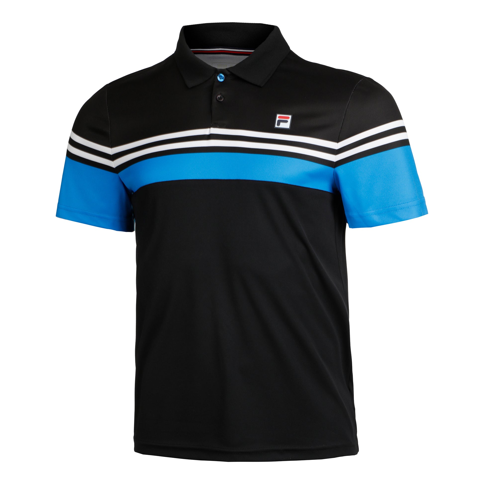 Fila Paul Polo Hombres - negro, azul