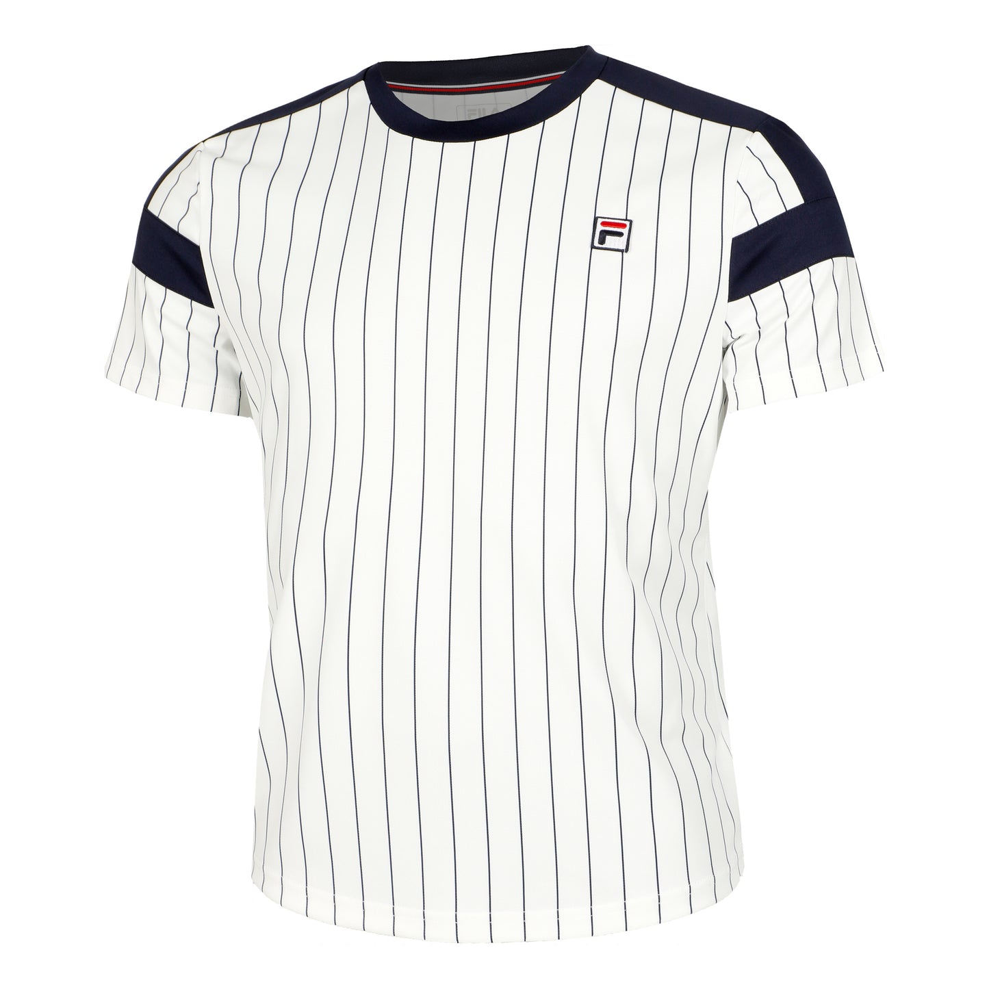 Fila Stripes Jascha Camiseta de manga corta Hombres - crema,
