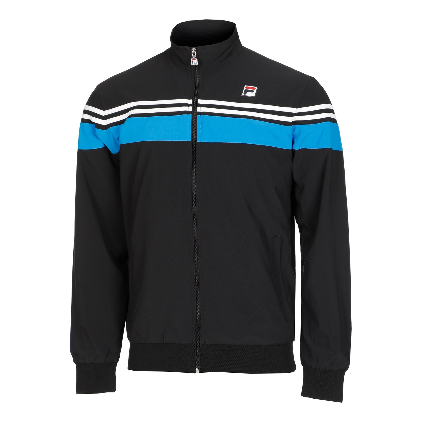 Fila Bruno Chaqueta De Entrenamiento Hombres-Negro,Azul