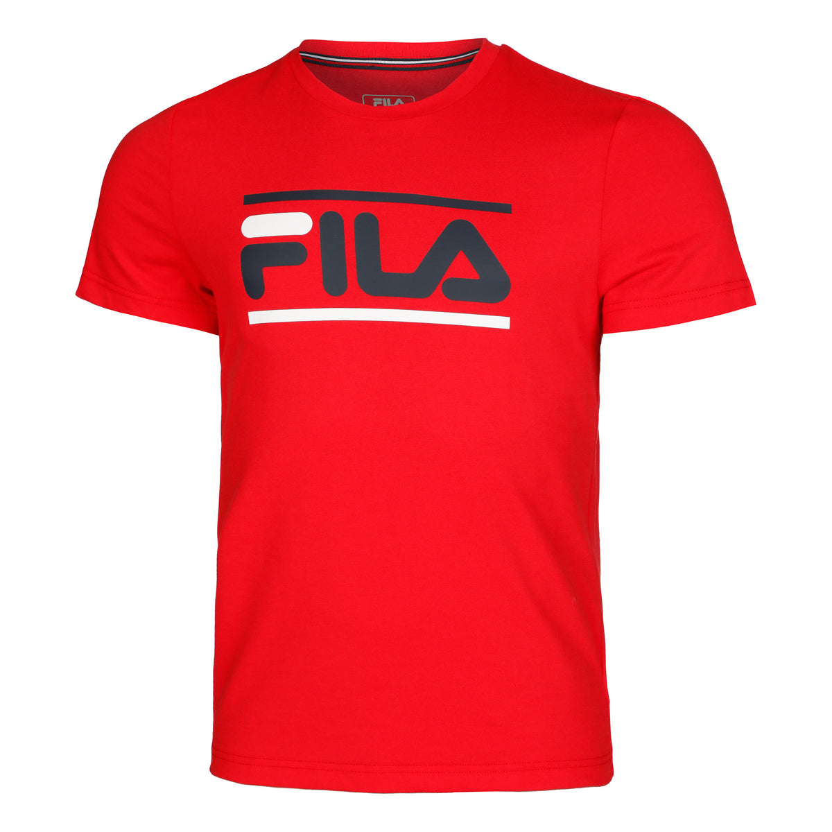 Fila Chris Camiseta de manga corta Hombres - rojo,
