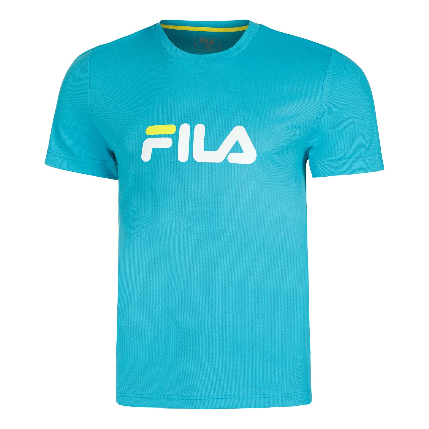 Fila Logo Camiseta de manga corta Hombres - turquesa,
