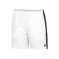 Jakob Shorts Hombres - blanco, azul oscuro