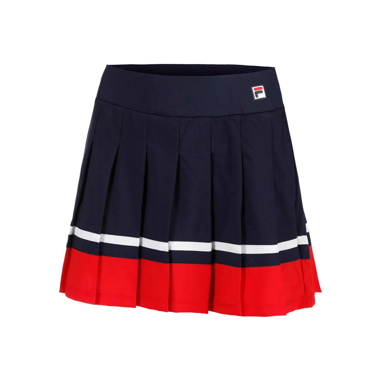 Fila Sabine Falda Mujeres-Azul Oscuro,Rojo