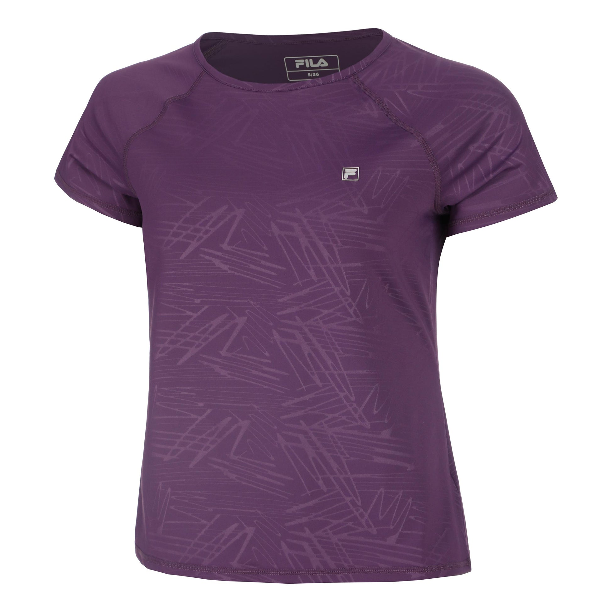Fila Hailee Camiseta De Manga Corta Mujeres-Gris