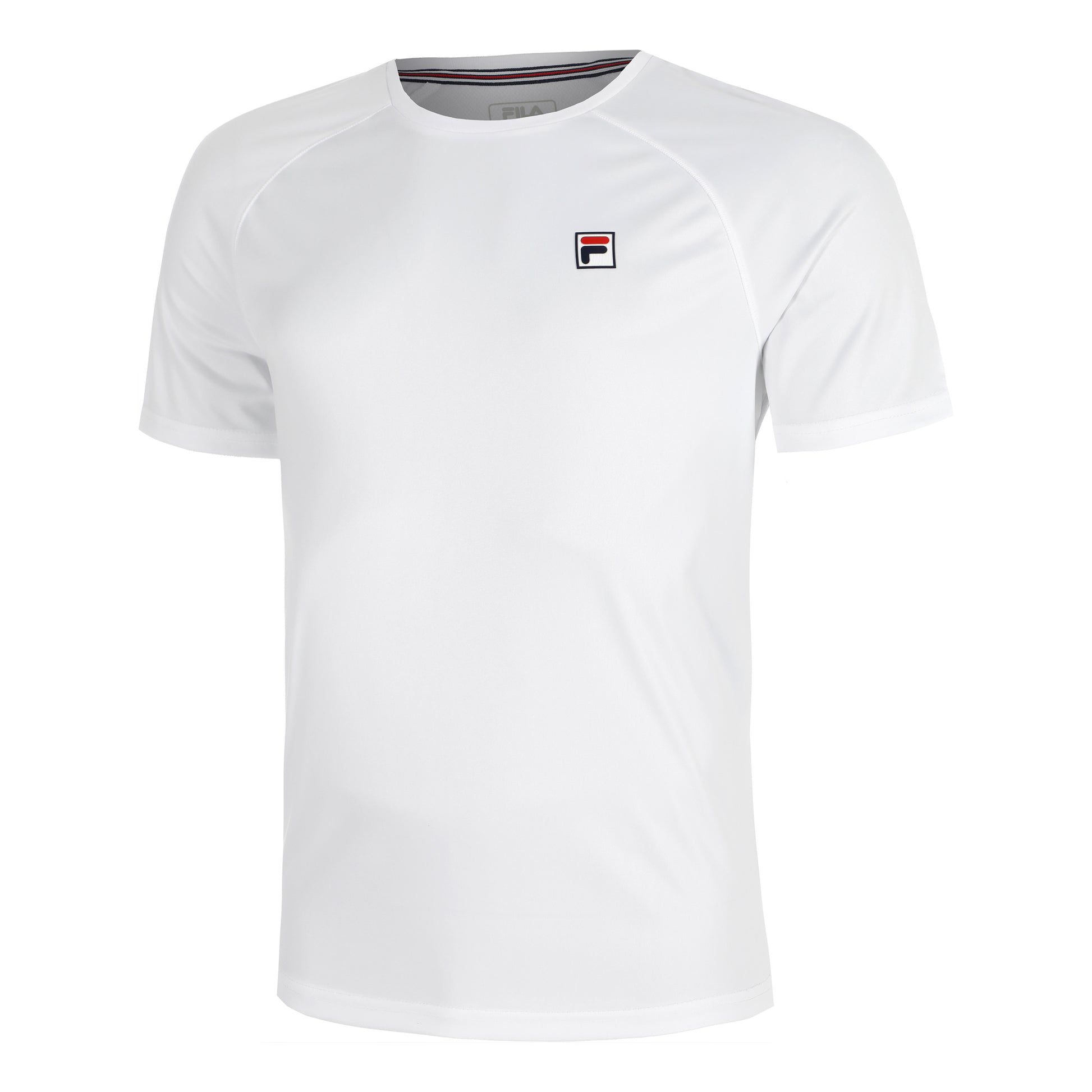 Fila Holger Camiseta De Manga Corta Hombres-Blanco