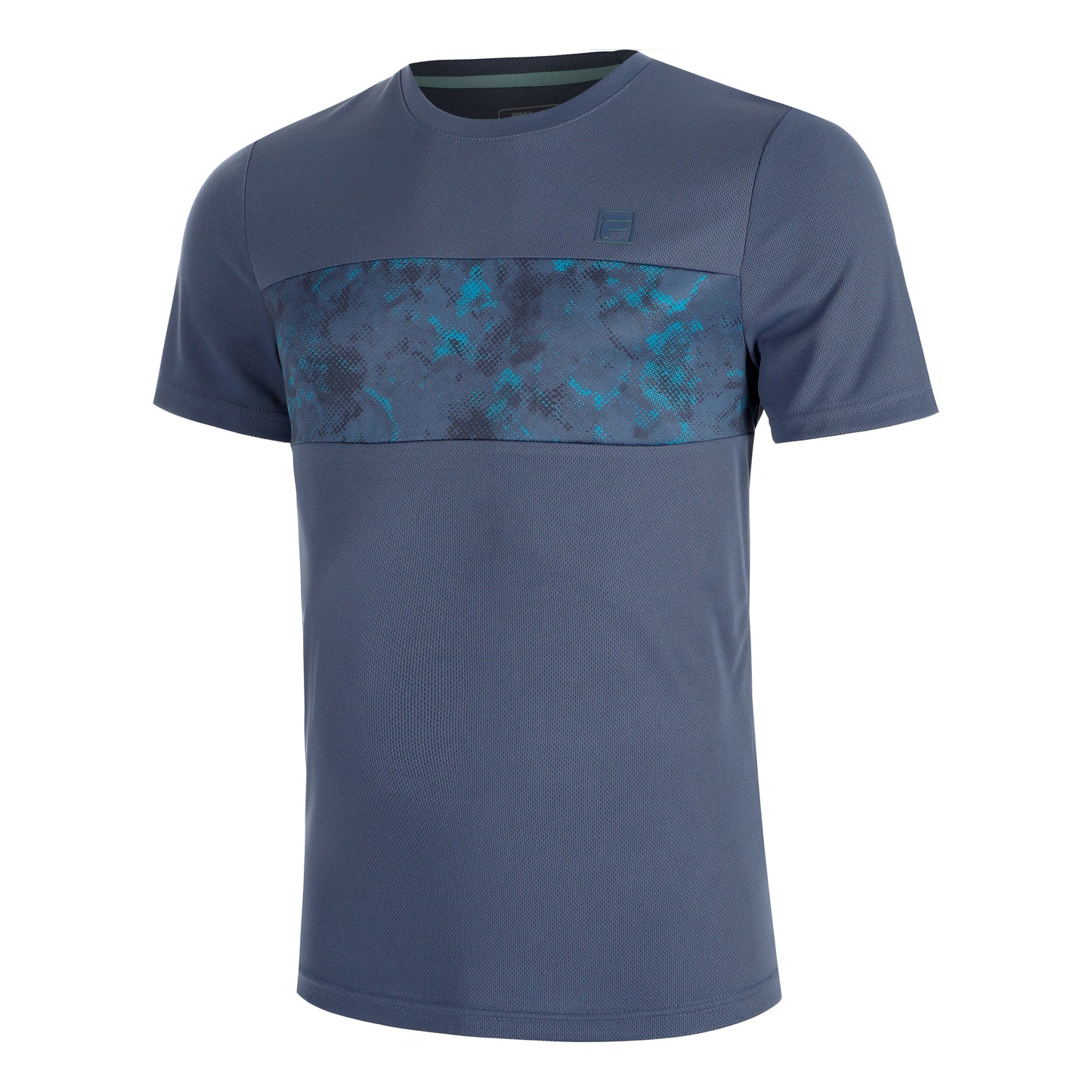 Fila Cailan Camiseta De Manga Corta Hombres-Azul